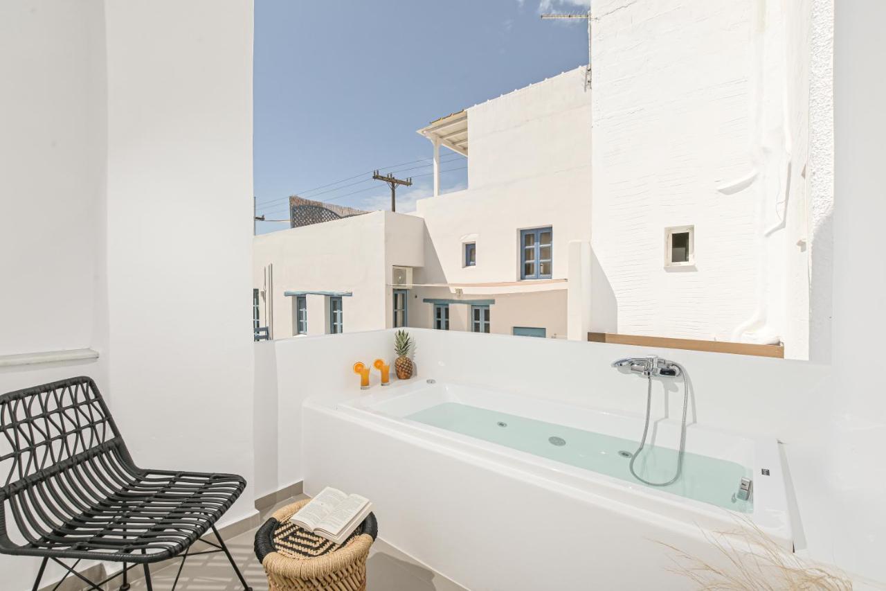 Отель Naxos Blue Sky Naxos City Экстерьер фото
